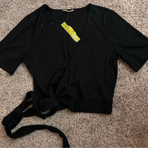 NWT Gianni Bini wrap shirt, XL